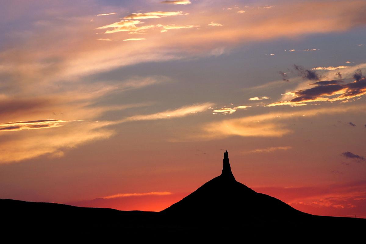 Watch a Chimney Rock sunset