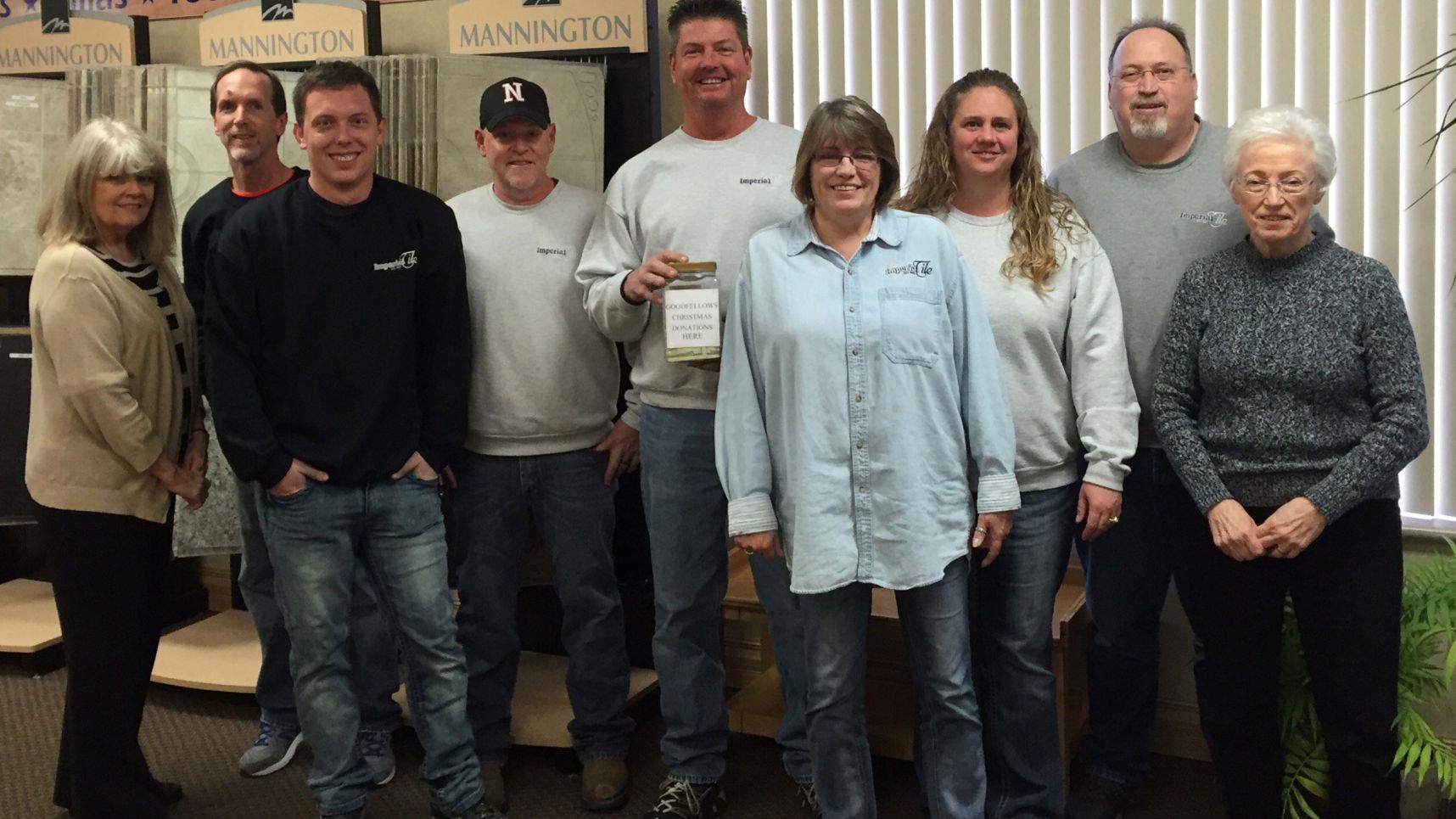 Imperial Tile Honors Memory Of Employees With Annual Donation To Goodfellows Goodfellows Omahacom Imperial Tile Honors Memory Of Employees With Annual Donation To Goodfellows Goodfellows Omahacom