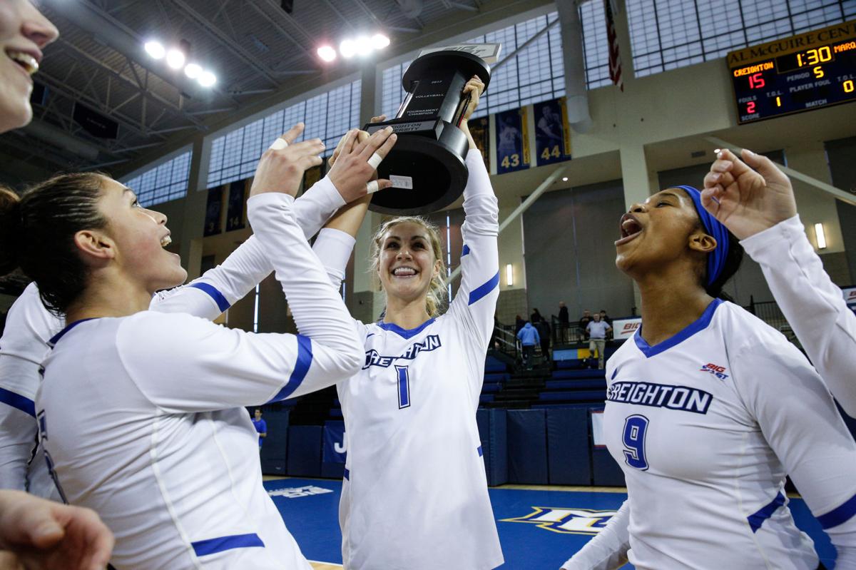 Creighton volleyball defeats Marquette to win fourth straight Big East