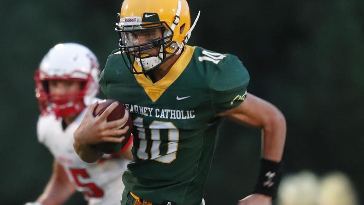 Kearney Catholic S Heinrich Haarberg Becomes First In State Husker