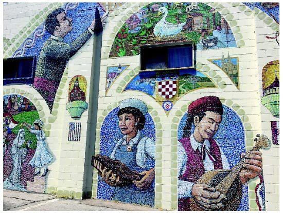 Mural celebrates Croatian immigrants in South Omaha
