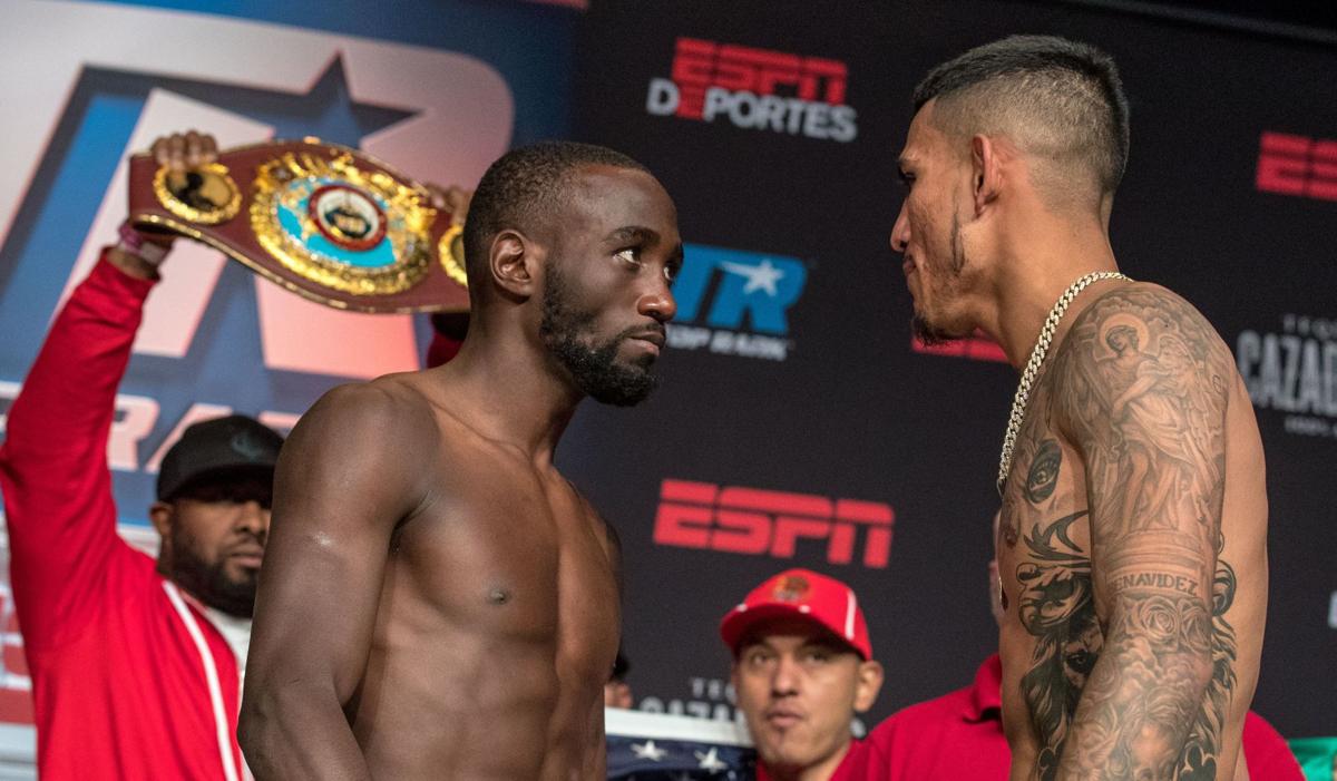 Photos Terence Crawford And Jose Benavidez Jr Weigh In Local Sports Omaha Com Let's check, how rich is jose benavidez jr. terence crawford and jose benavidez jr