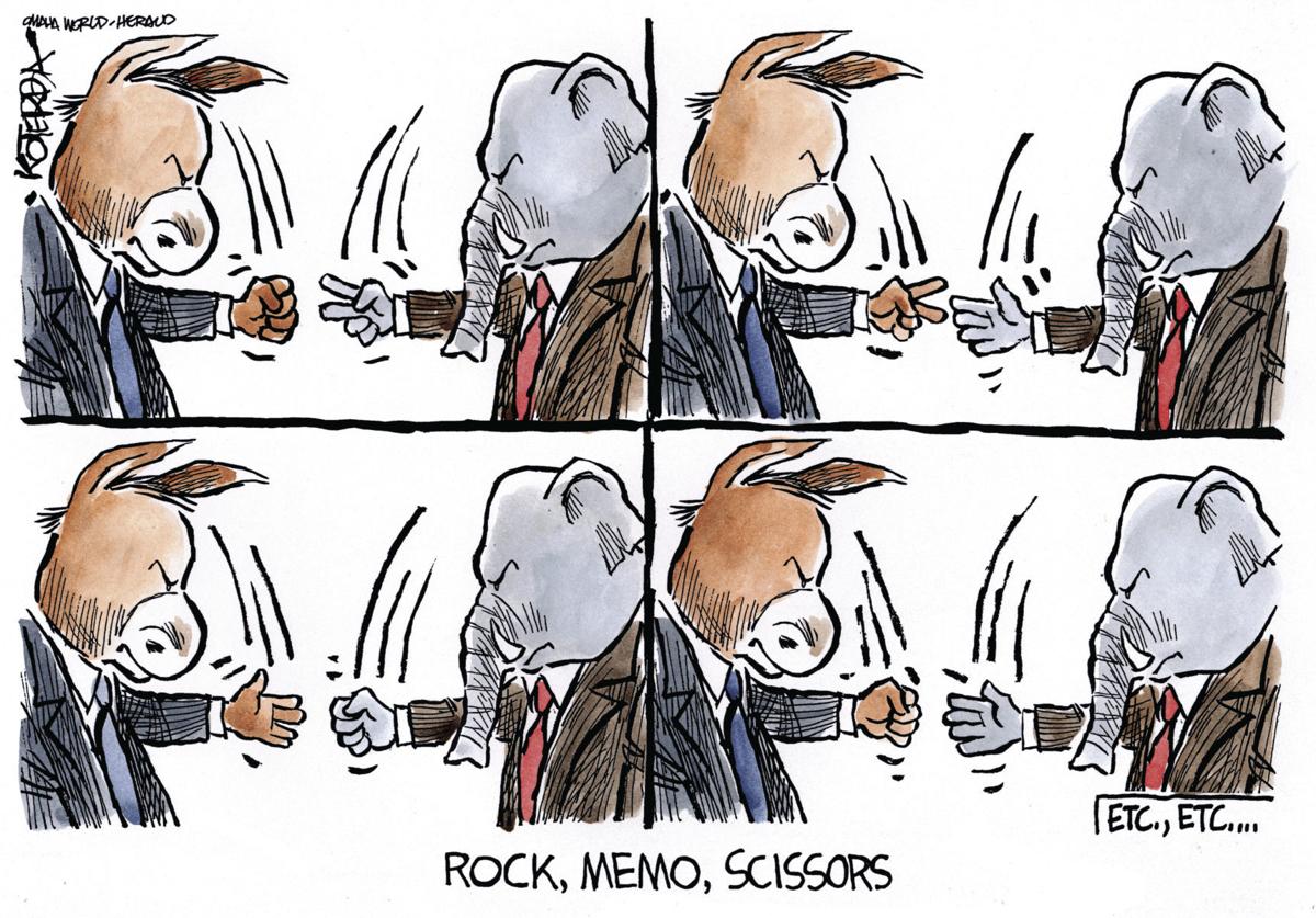 Jeff Koterba S Cartoon Games Political Parties Play Opinion Omaha Com Through his work for harper's khrushchev compelled creators to use social realism, a style that the party argued was most this image strongly suggests that federal farm programs enacted since the beginning of the new deal in. cartoon games political parties play