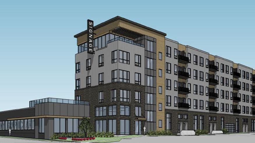 Five Story Apartment Building To Replace Vacant Furniture Store Near 72nd And Dodge Money Omaha Com