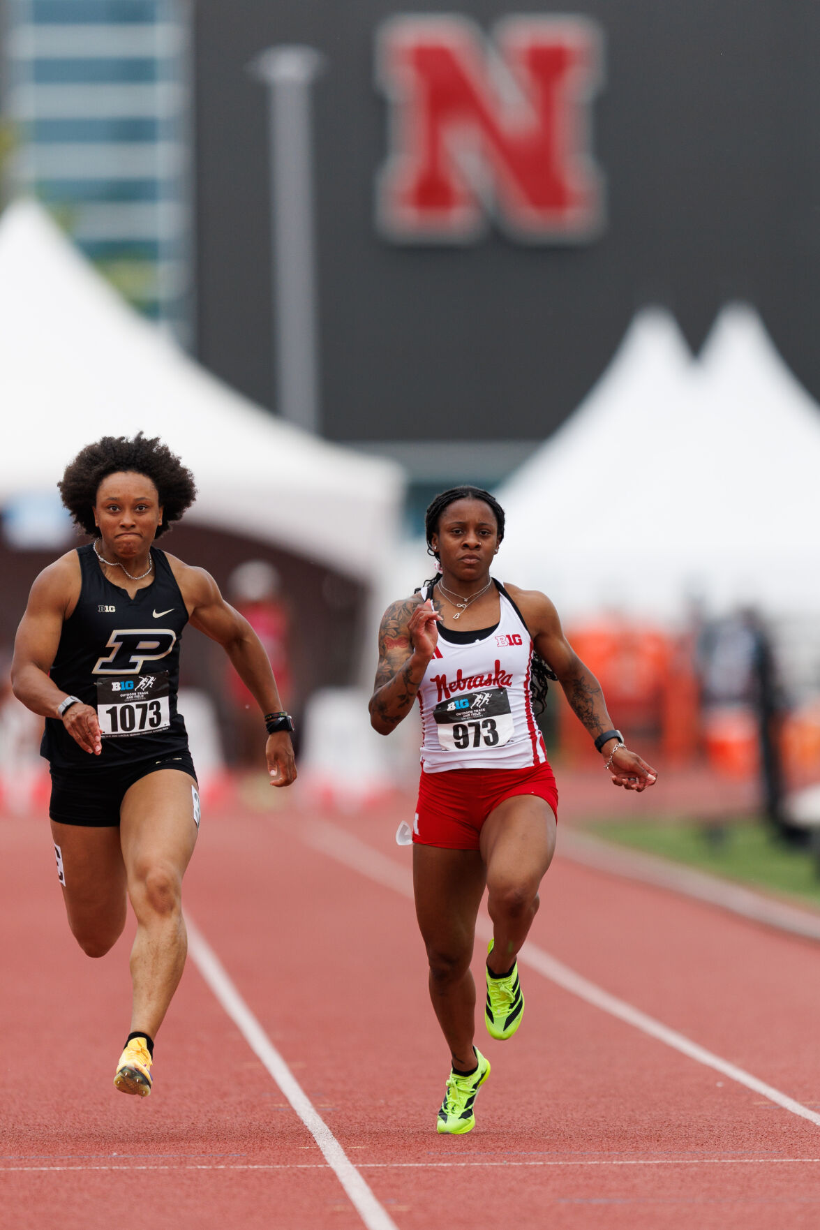 Nebraska track teams post top-10 finishes at NCAA meet
