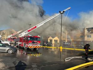 Lincoln Fire and Rescue responds to fire at Fairfield Inn