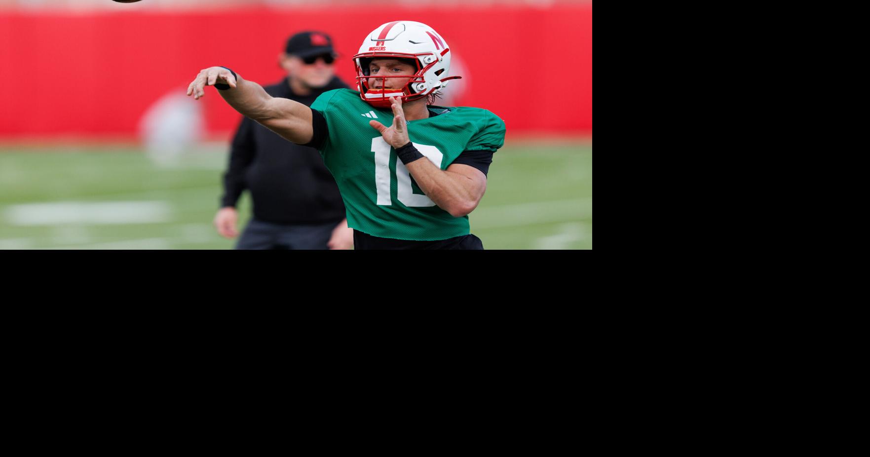 Nebraskas Quarterback Anthony Colandrea beschreibt seinen größten ...
