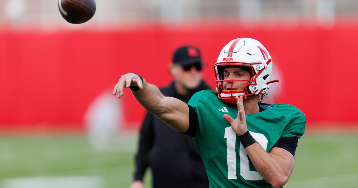 Nebraskas Quarterback Anthony Colandrea beschreibt seinen größten ...