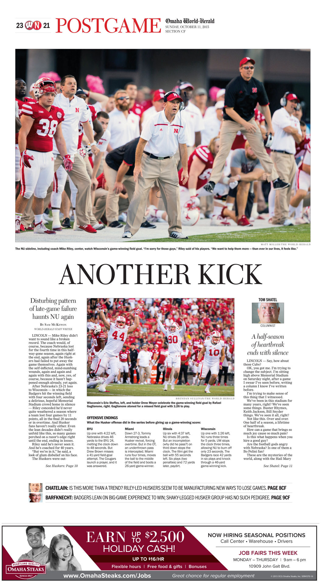 WorldHerald sports collects more national honors Sports