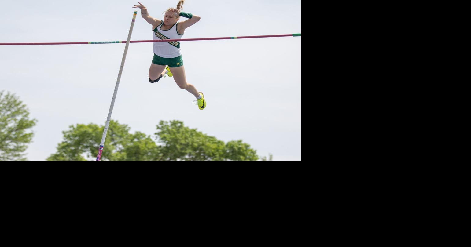 Kearney Catholic's Alyssa Onnen clears 124 to win AllClass pole vault