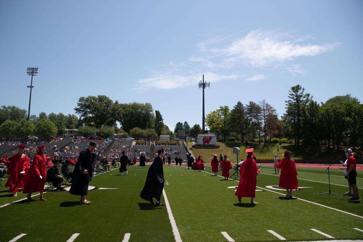 Westside High holds inperson graduation ceremony in three segments