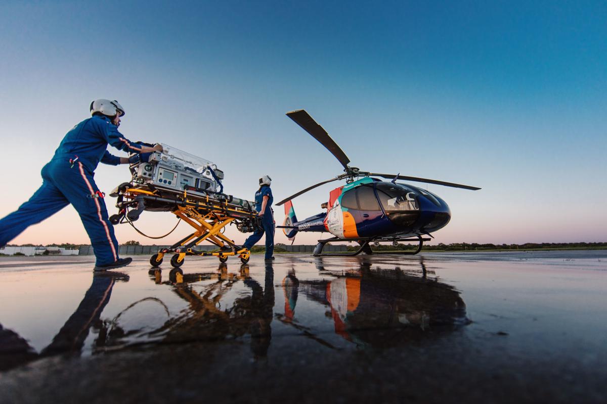 Children's Hospital launches Kids Force One helicopter ...