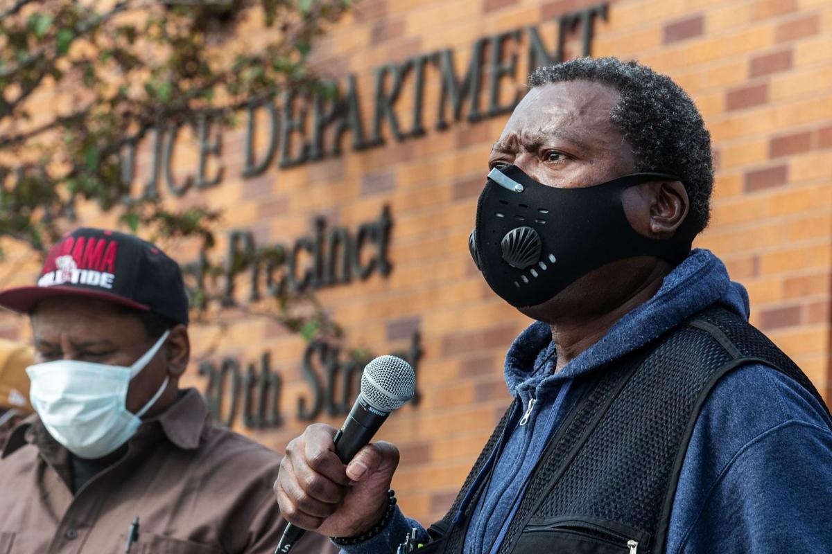 Watch Now Omahans protest death of Floyd, black Minneapolis man