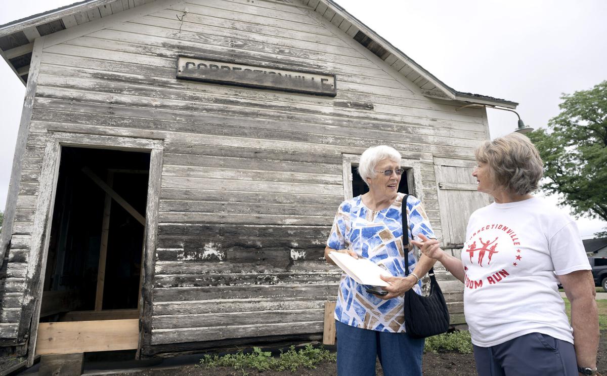 Volunteers all aboard effort to preserve historic Correctionville train depot