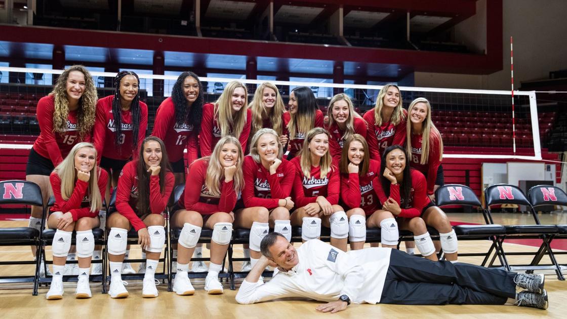 Photos Nebraska volleyball holds 2019 media day Volleyball