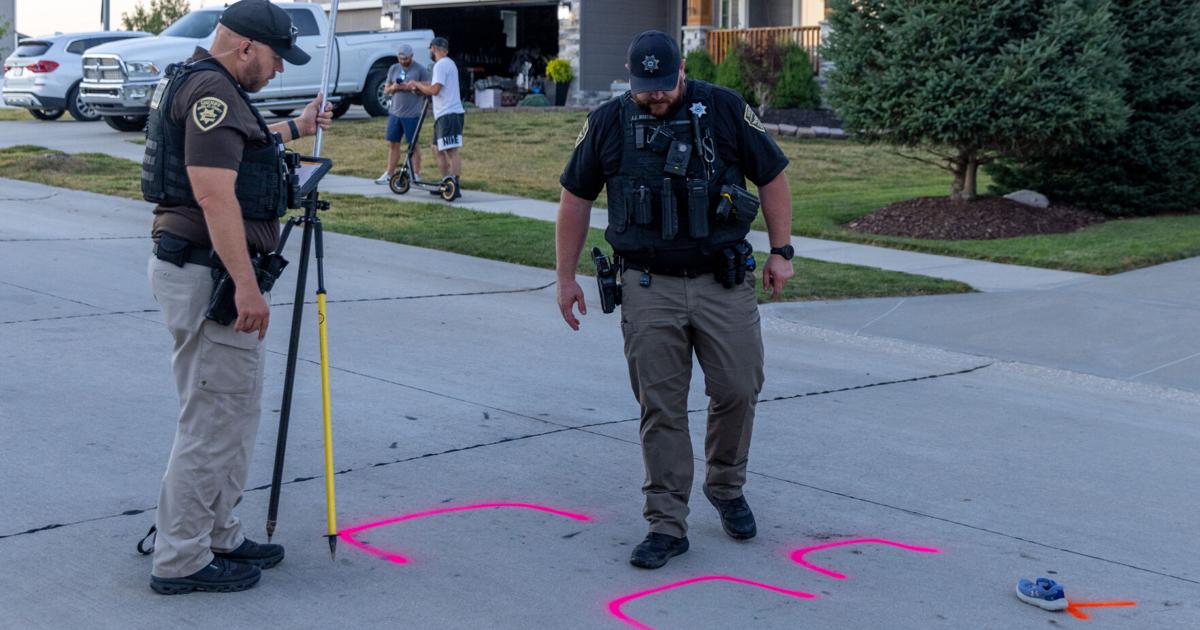 Photos: Child riding bicycle critically injured after being struck by vehicle in Bennington