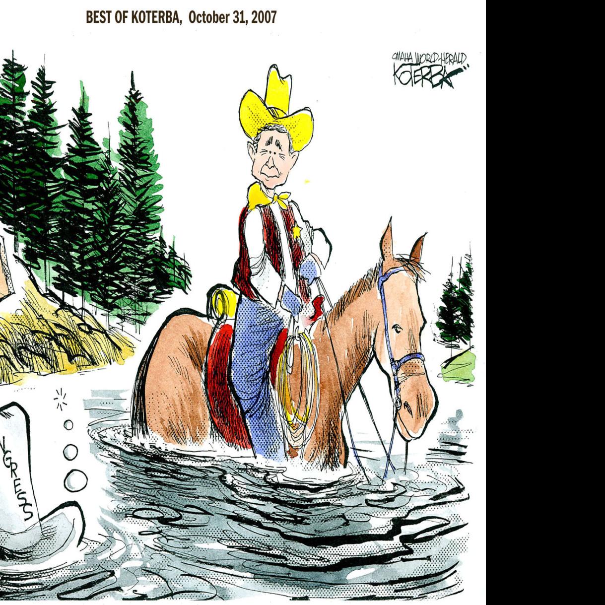 Jeff Koterba S Nov 4 Cartoon Now That S Underwater Approval Ratings Opinion Omaha Com Bring you various compilation of cartoon for funny time and make your. omaha world herald