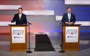 Photos: Flood, Backemeyer debate in 1st District showdown