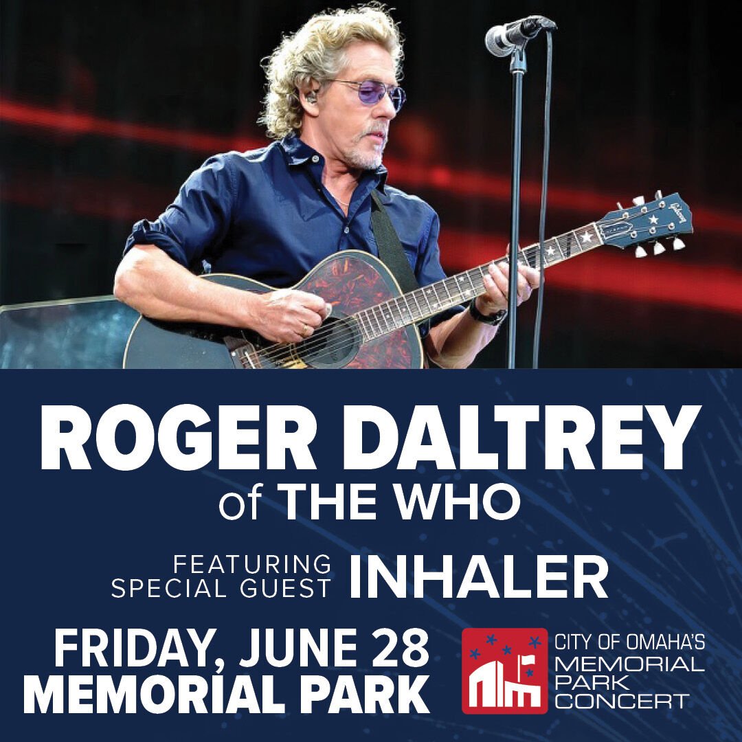 The Who's Roger Daltrey to headline Omaha's Memorial Park Concert in June