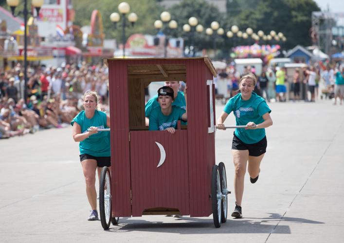 Outhouse family – yes, that's their name – was born for Iowa State Fair  outhouse races