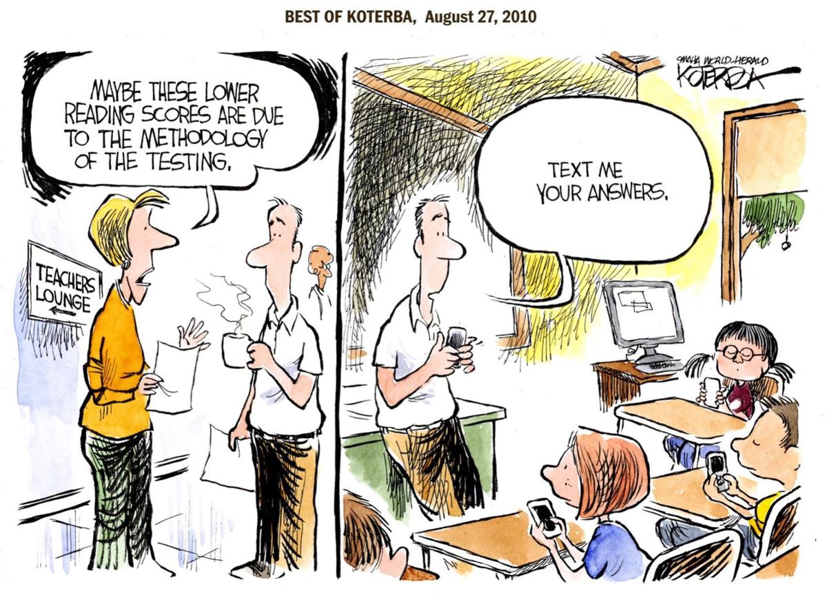 Best of Jeff Koterba's cartoons: Modern communication Best of Jeff Koterba's cartoons: Modern communication