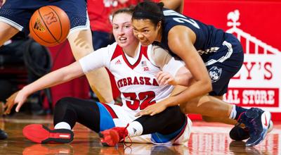 Top Dogs Put On A Show Huskers Frustrated By Uconn S Defense