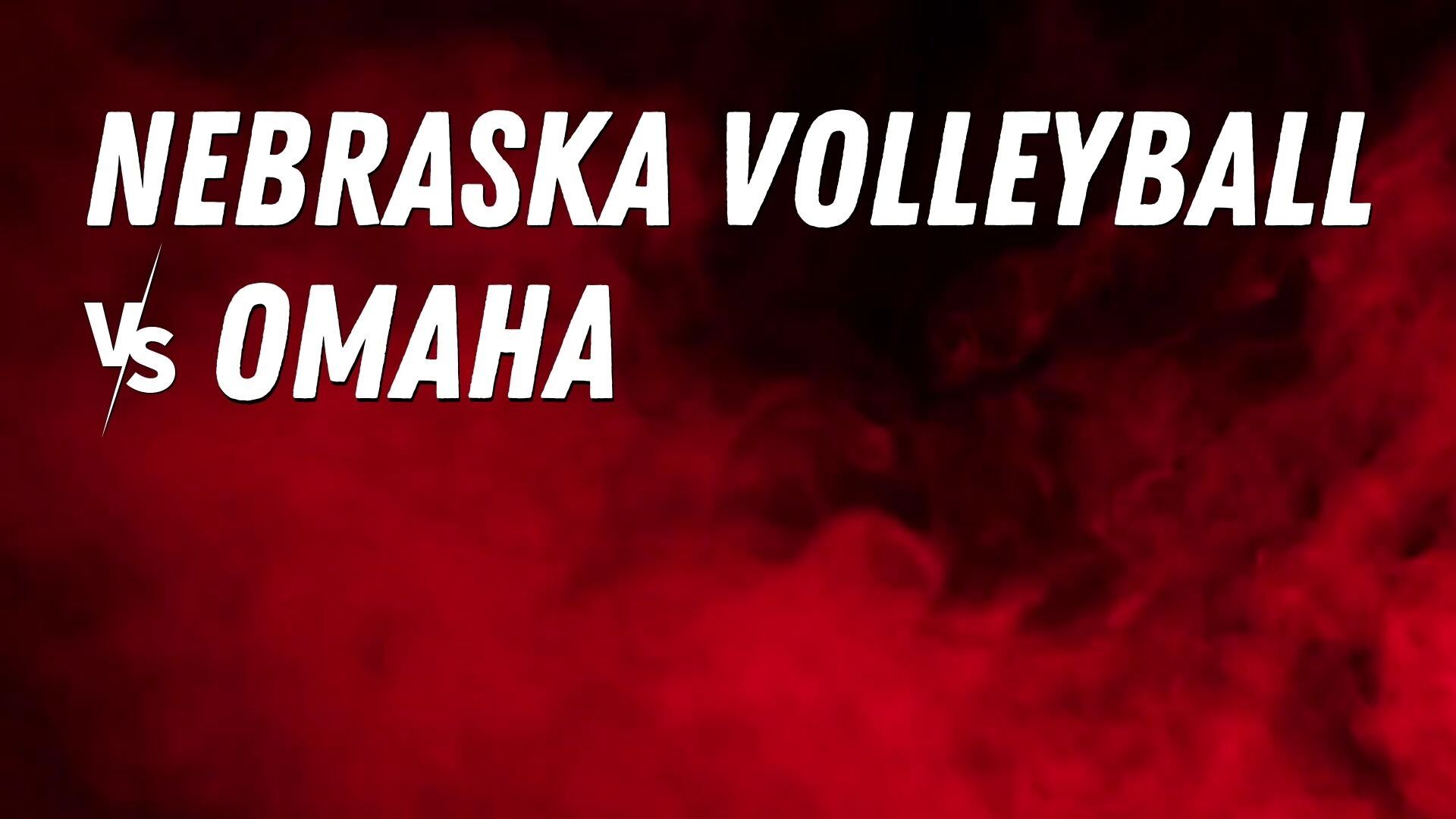 Nebraska volleyball vs