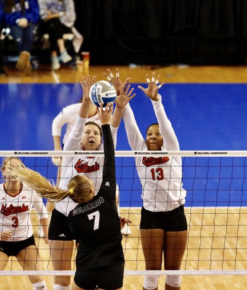 Huskers rough up the Buffs, move within one win of NCAA volleyball ...