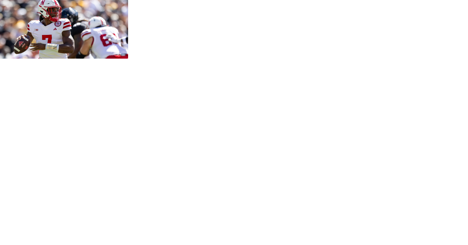 Shatel: Should Nebraska move on at quarterback? - Vimarsana News