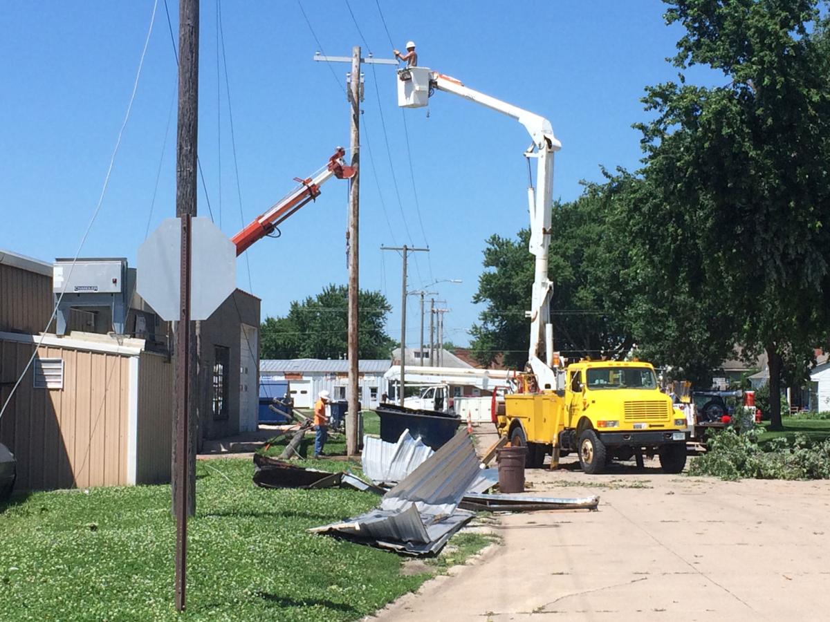 Powerful storms — with gusts of nearly 80 mph — rip steeple off church, down tree limbs, snap