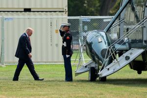 U.S. President Donald Trump visits Michigan