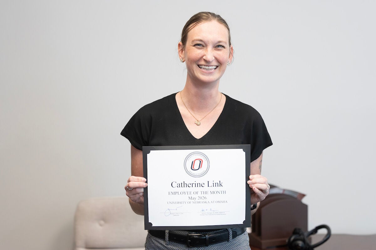 UNO Names Catherine Link Employee of the Month