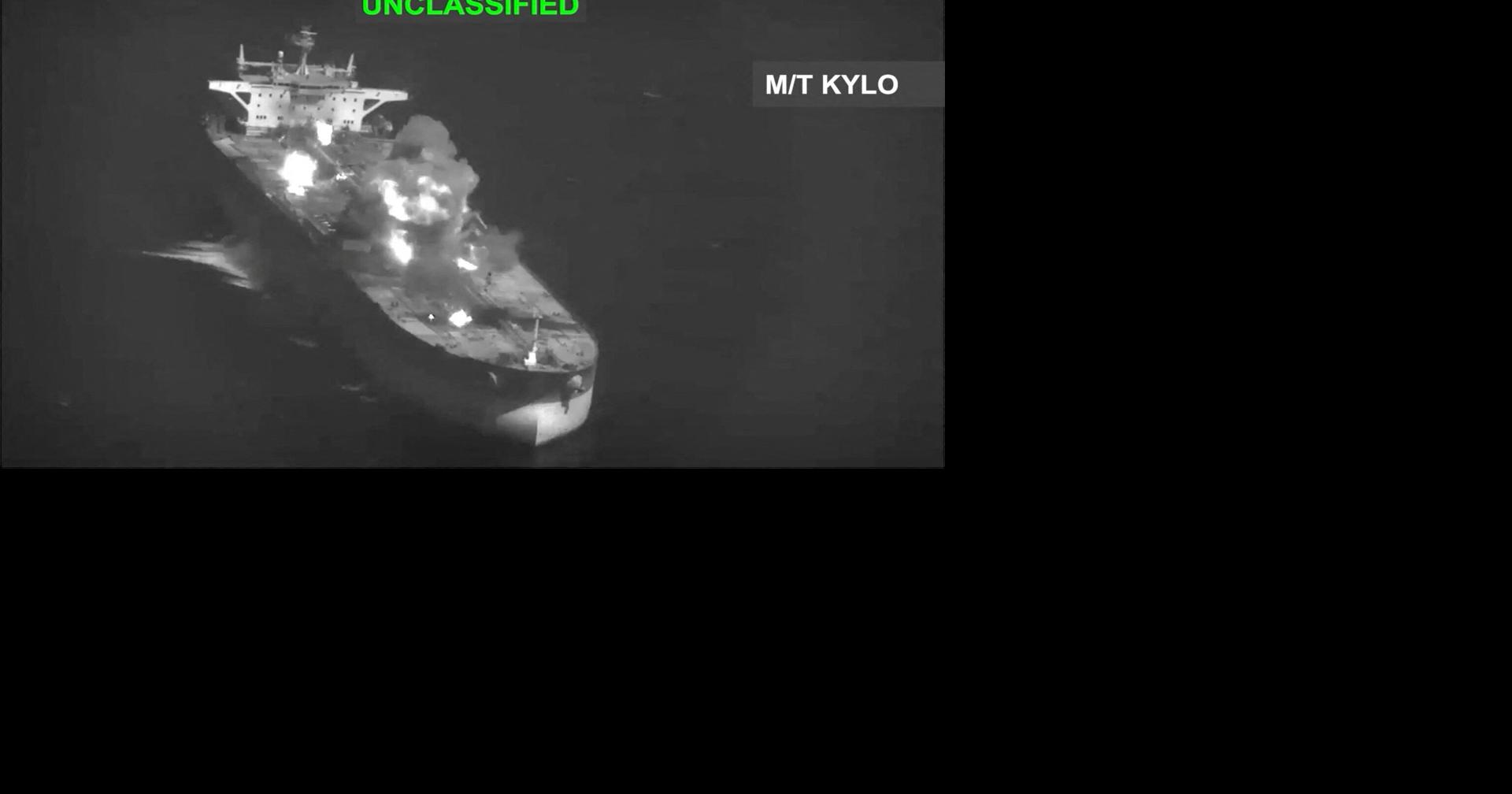 US strikes three Iranian oil tankers, Central Command says