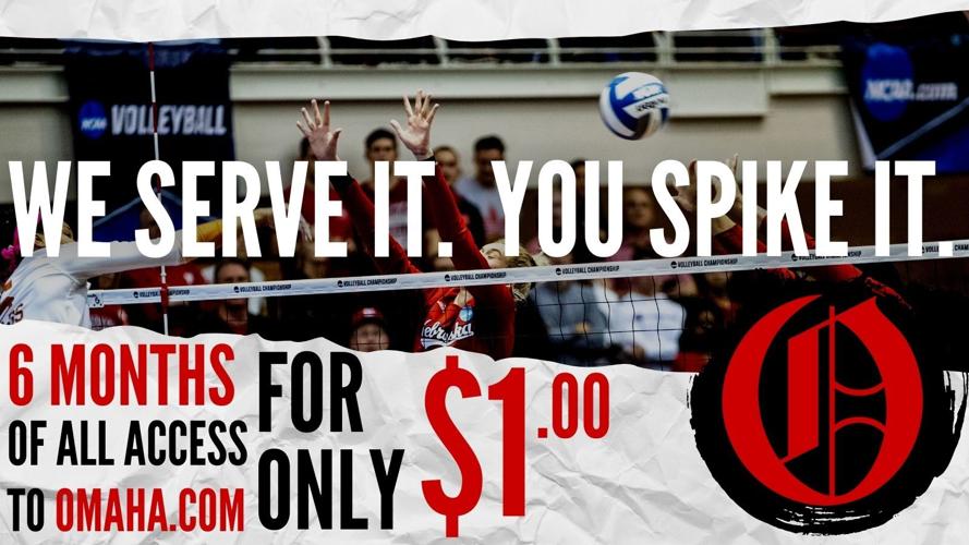 Husker volleyball subscription promos