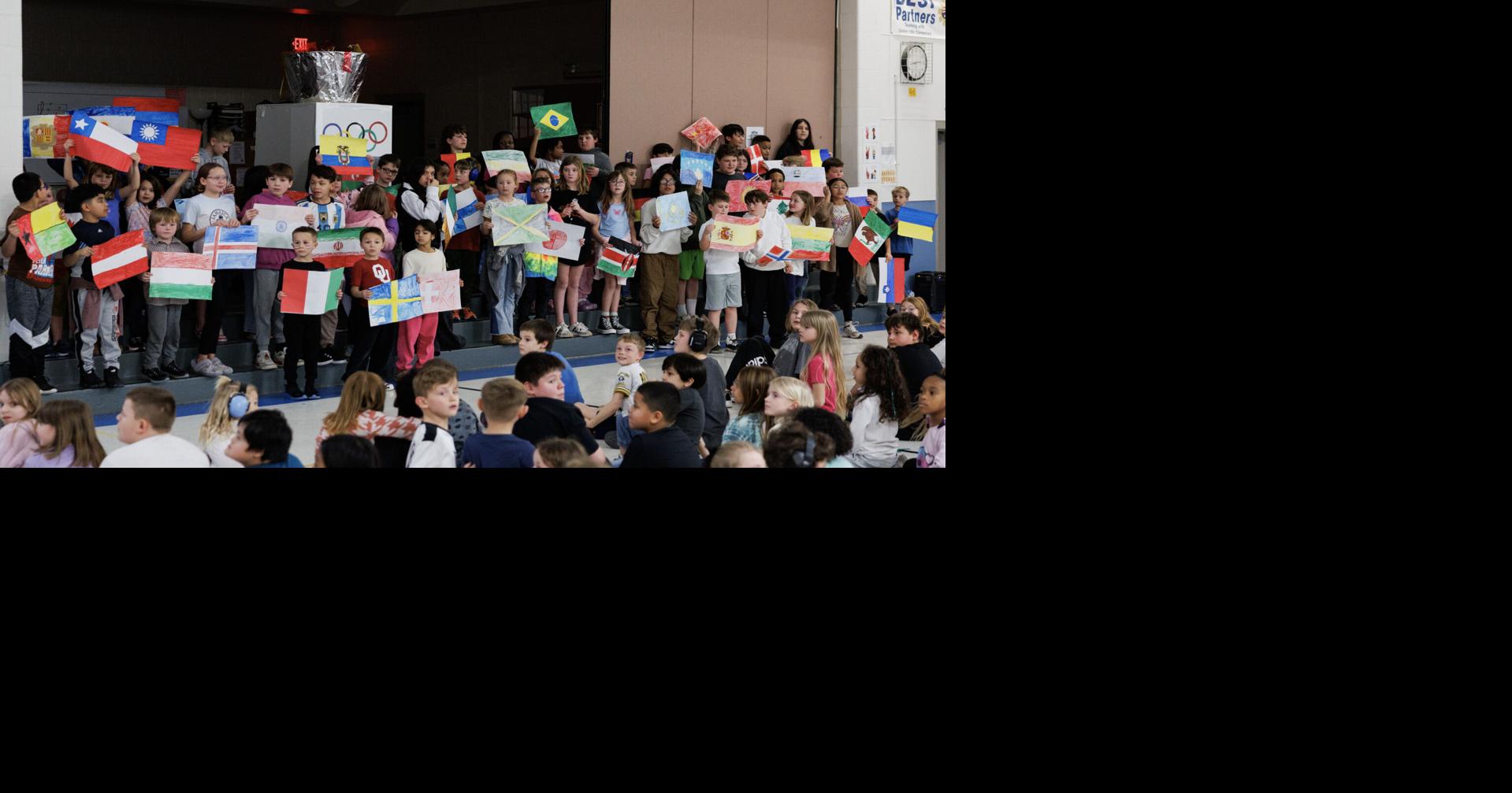 Papillion La Vista elementary students hold their own Olympic opening ...
