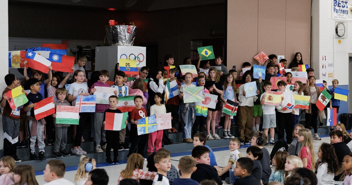 Papillion La Vista elementary students hold their own Olympic opening ...