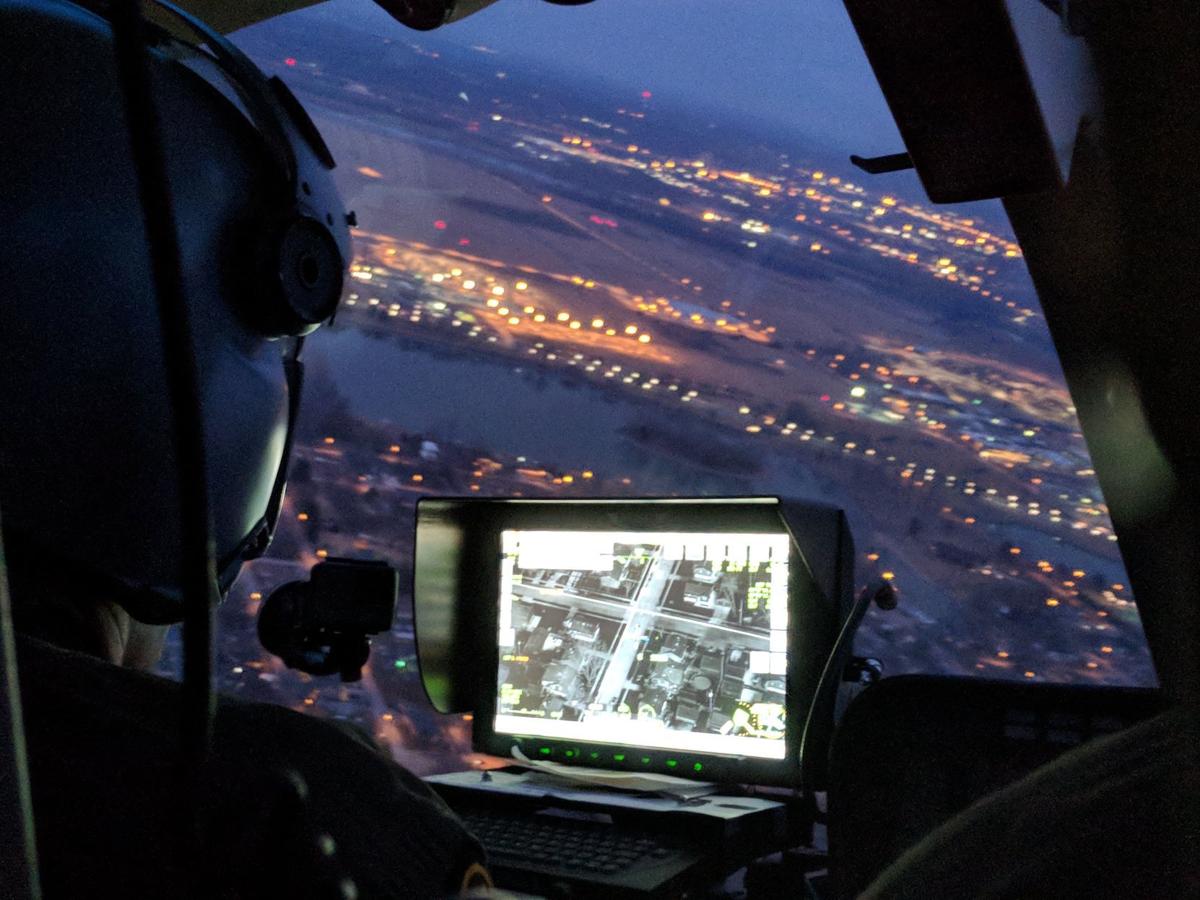 New infrared helicopter cameras make it harder for suspects to hide