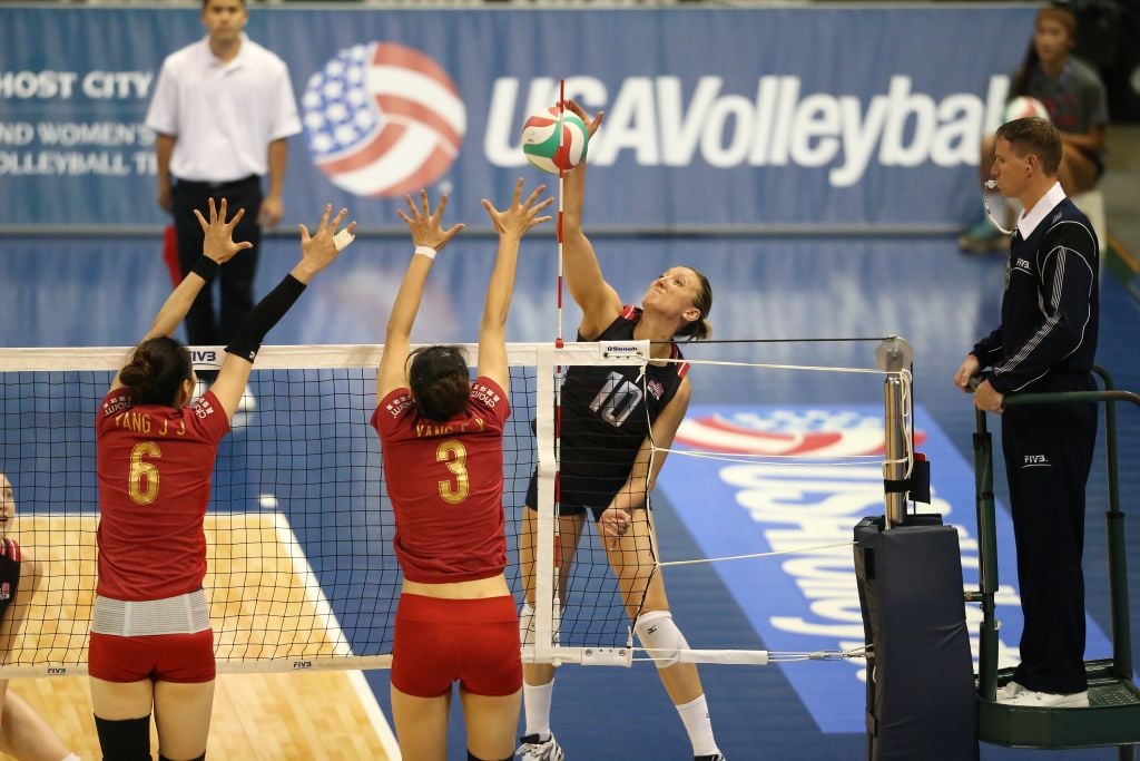 womens olympic indoor volleyball