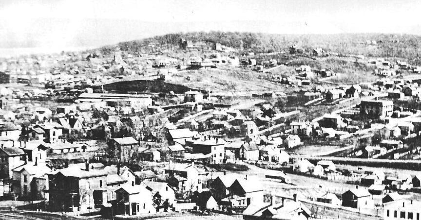 In 1876, Nebraska and Omaha hadn't grown from their pioneer stages