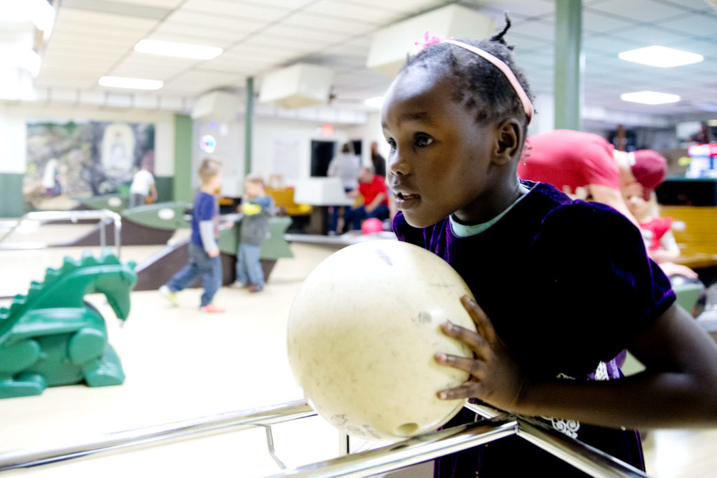 60-year-old bowling alley at Immaculate Conception Church ...