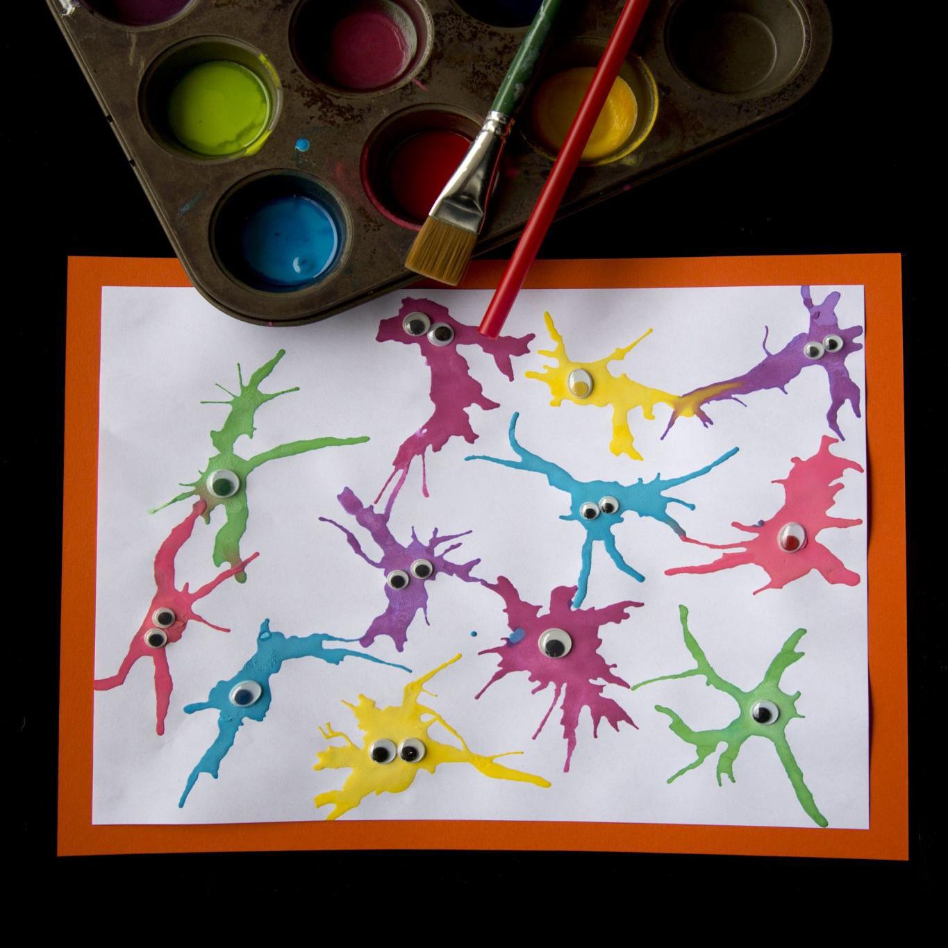 Learning At Home Art Activity Teaches Kids How Germs Spread Momaha Omaha Com