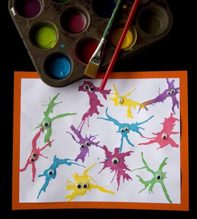 Learning At Home Art Activity Teaches Kids How Germs Spread