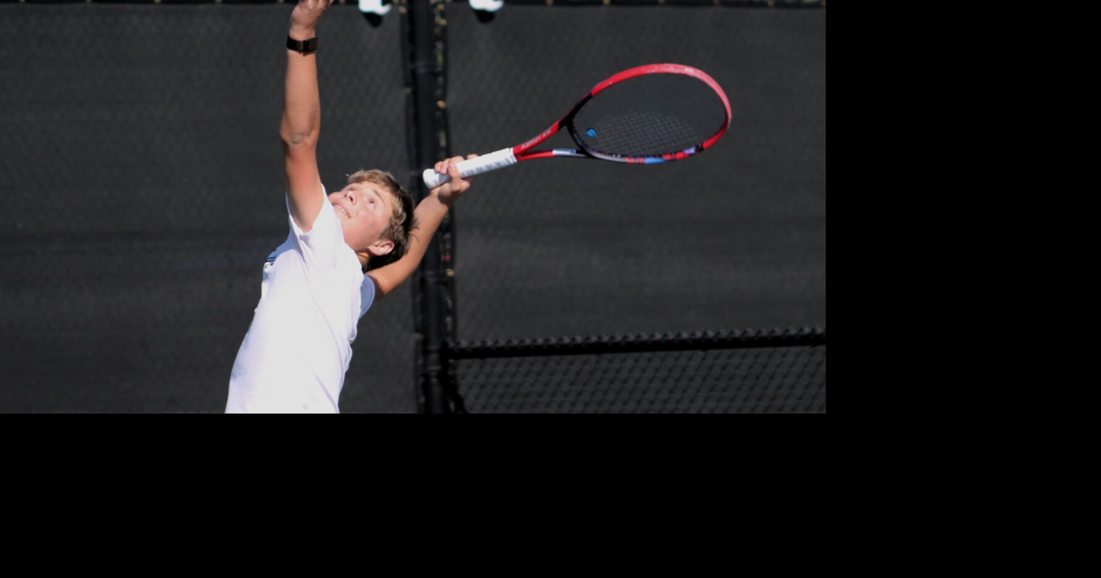 Omaha Westside's Troy Shefsky wins the Metro Conference tennis tournament