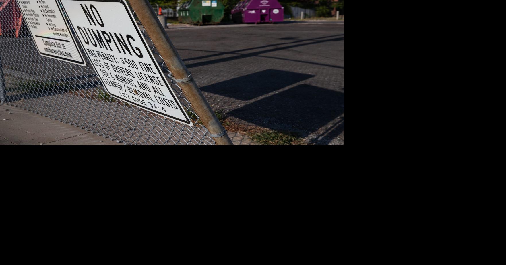 Omaha recycling dropoff sites overflowing in wake of illegal dumping