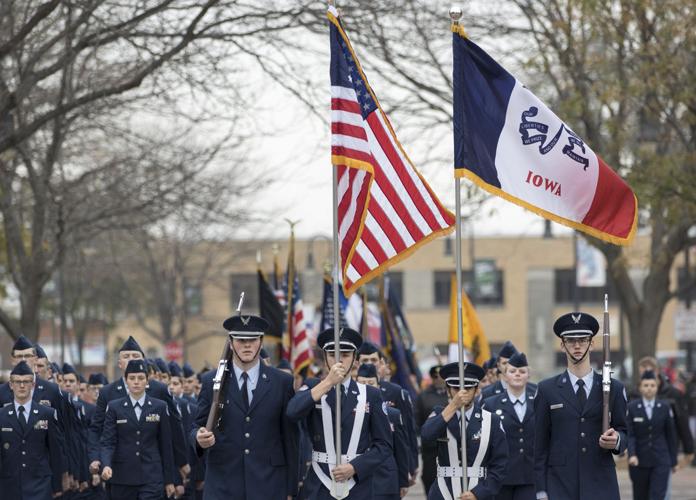 Council Bluffs parade salutes those who served ahead of Veterans Day