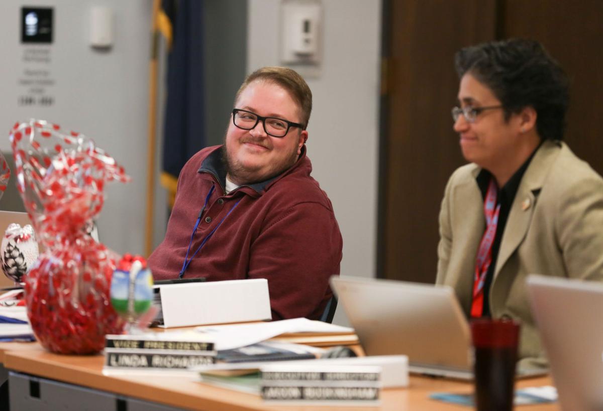 Transgender Ralston school board member, a ‘policy junkie,’ is busy