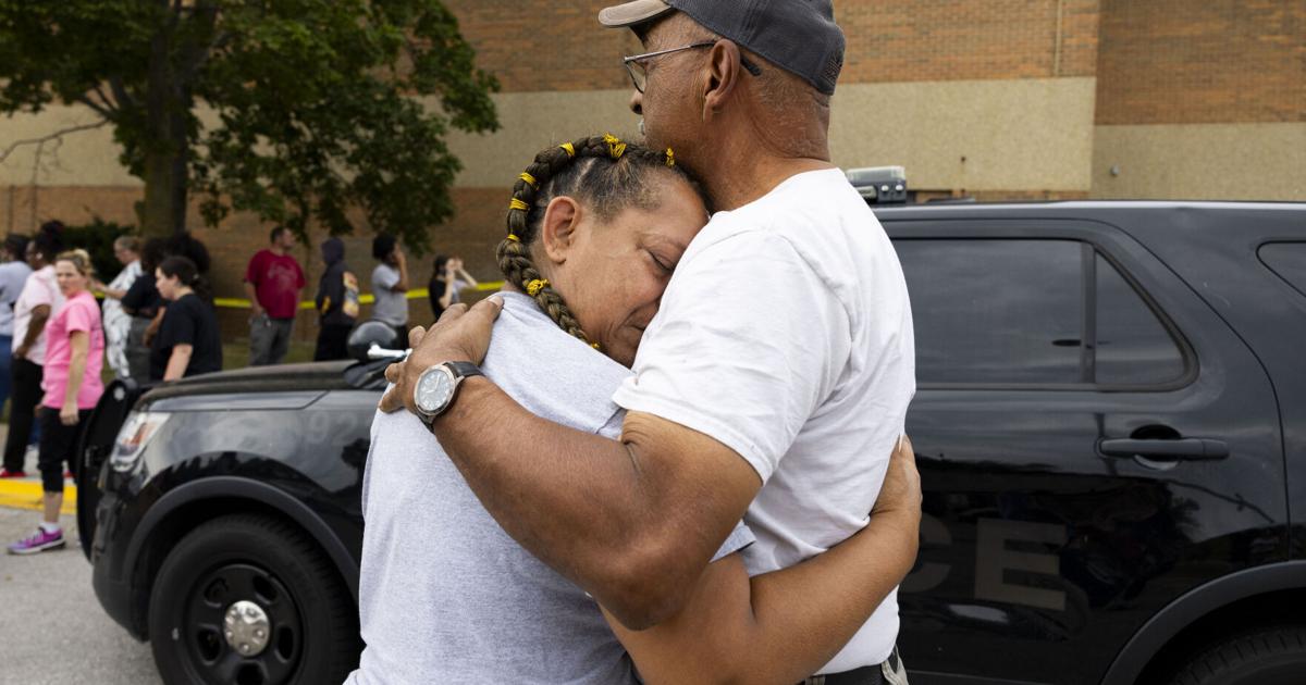 Photos Police respond to shooting at Omaha Northwest High School