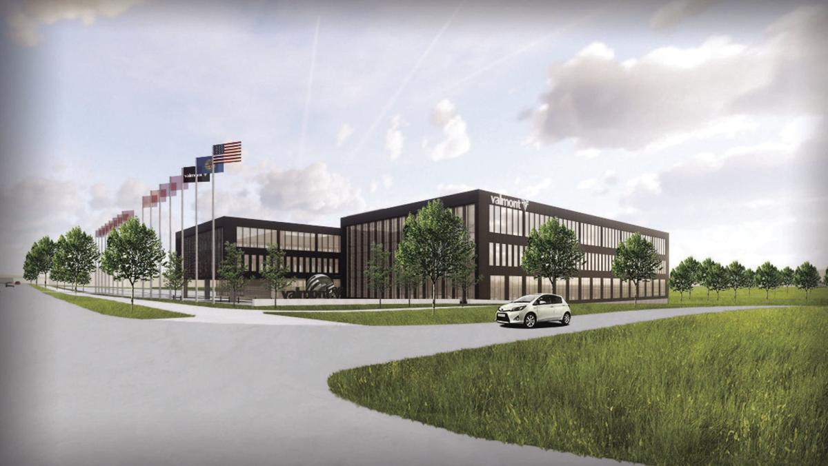 Valmont's coming 50 million headquarters will rise in area some