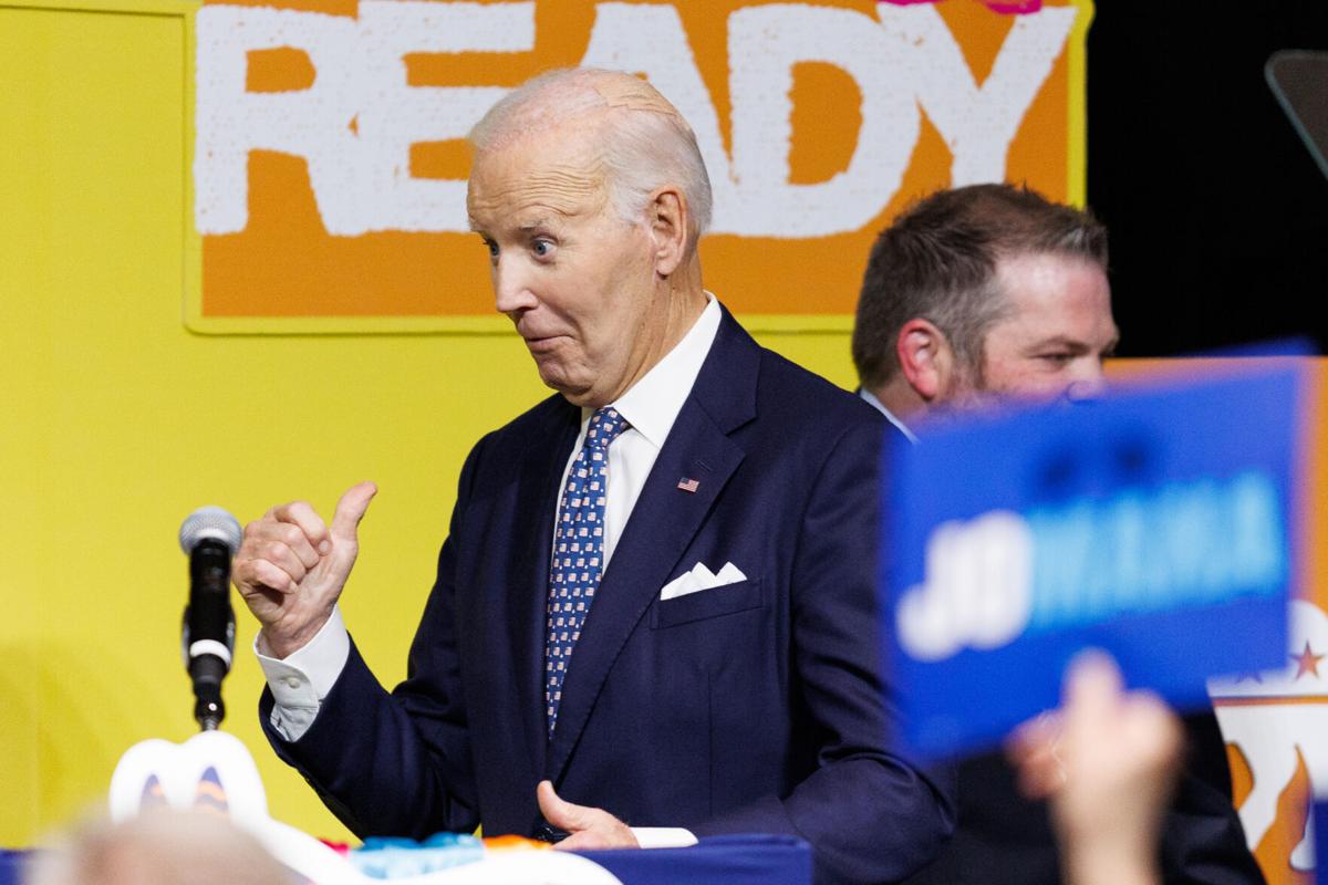 Former President Joe Biden in Omaha says Trump taking ...