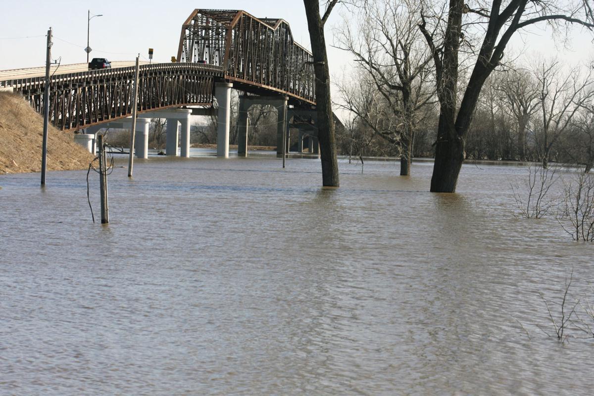 Haworth Park flooding Bellevue Leader